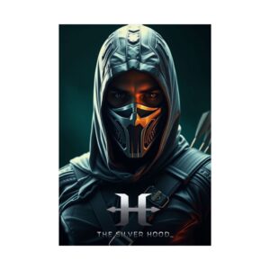 The Silver Hood Comic Cover Poster