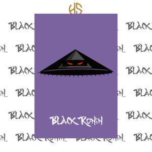 Black Ronin Purple Hat Poster