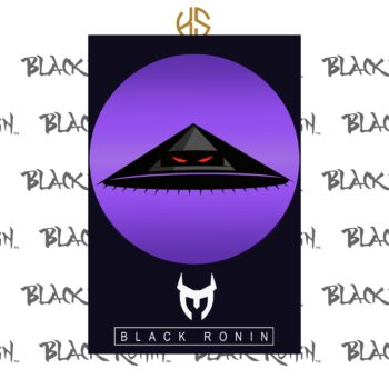 Black Ronin Midnight Warrior Poster