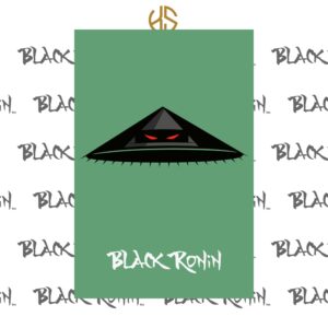 Black Ronin Green Hat Poster