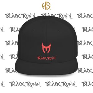 Black Ronin Snapback Hat