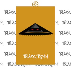 Black Ronin Yellow Hat Poster