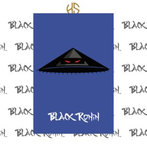 Black Ronin Dark Blue Hat Poster